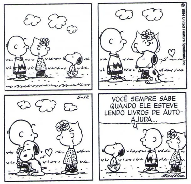 tirinha de peanuts