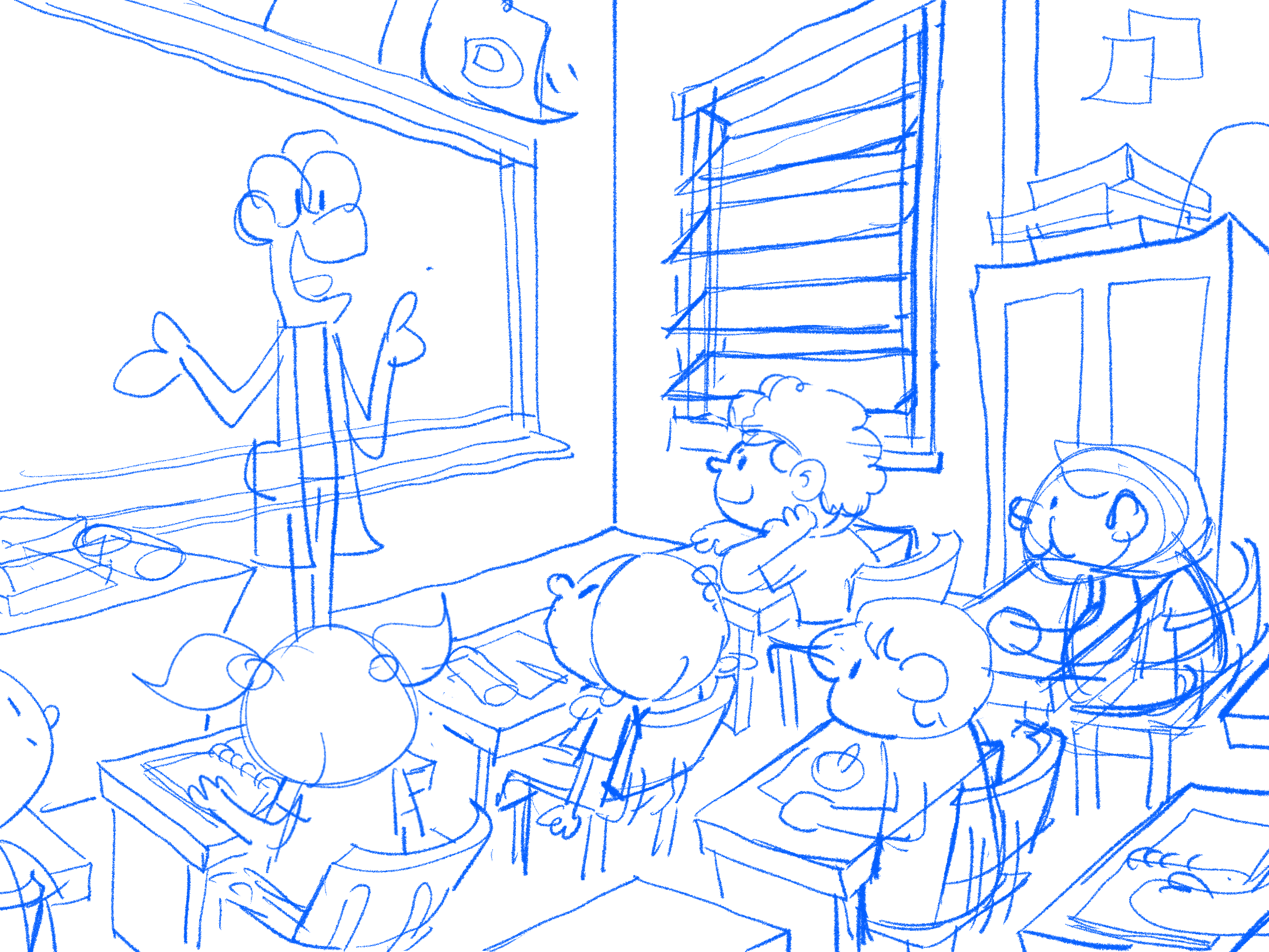 Sala De Aula(esboço pre)