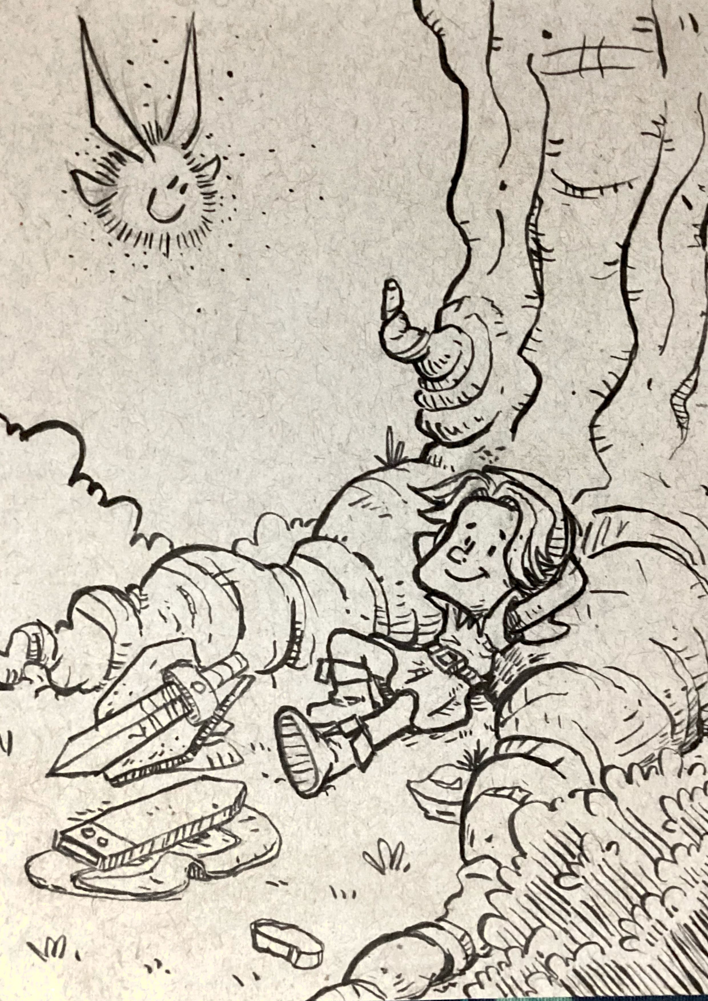 Link Descansando(papel)