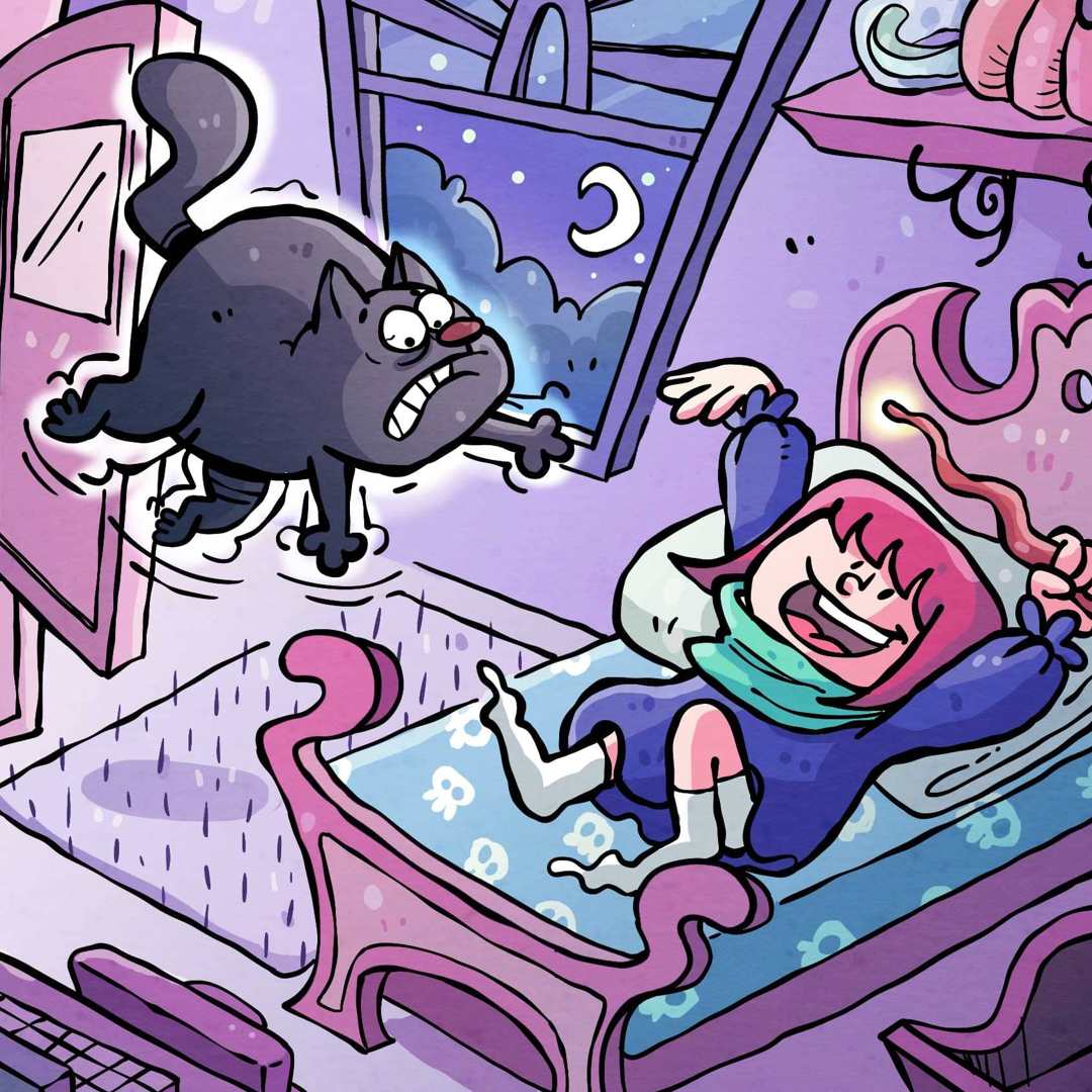 Bruxa Sapeca | Páginas de Livro Infantil